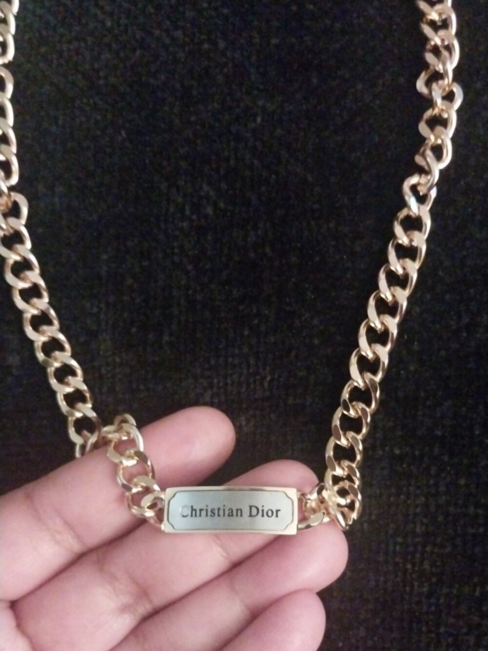Dior necklace